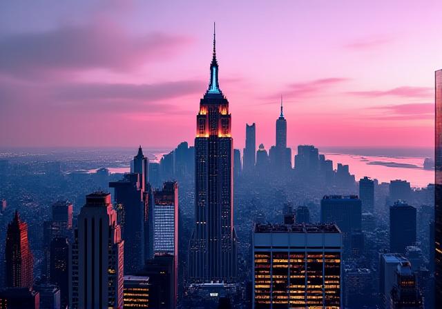 Panoramic view of the New York skyline representing our base of operations